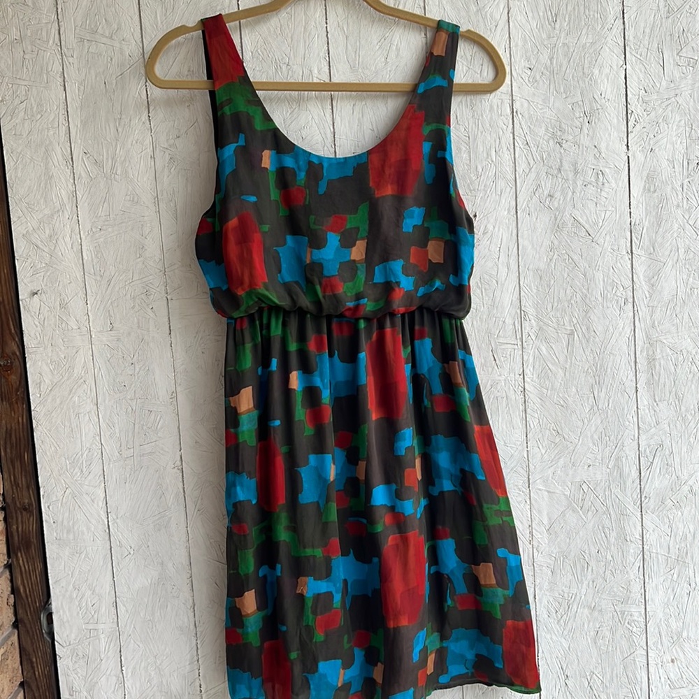 Alice + Olívia 100% silk dress, size Small